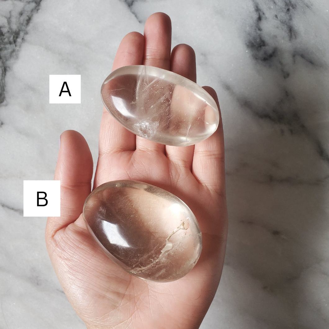 Clear Quartz Palm