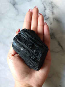 Black Tourmaline Raw