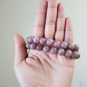Lavender Rose Quartz Bracelet