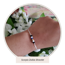 Load image into Gallery viewer, Zodiac Bracelet - Scorpio
