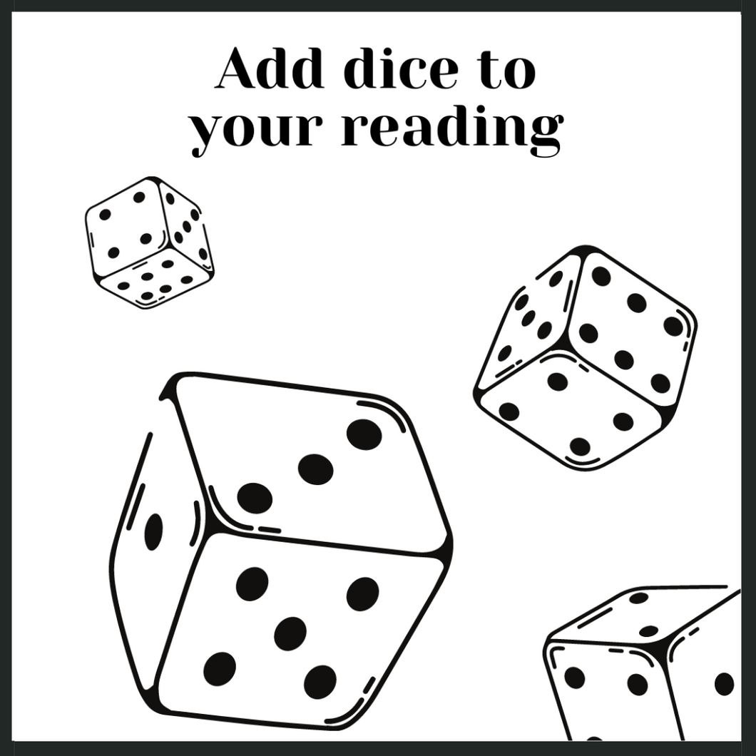 Tarot Reading Add On - Dice Roll