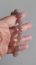 Load and play video in Gallery viewer, Lavender Rose Quartz Bracelet

