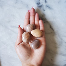 Load image into Gallery viewer, Peach Moonstone Tumble Stone
